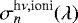 Mathematical equation: $\sigma_n^{\textrm{h}\nu,\textrm{ioni}}(\lambda)$