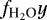 Mathematical equation: $f_{\textrm{H}_2\textrm{O}}y$