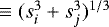 Mathematical equation: $\equiv (s^3_{i} + s^3_{j})^{1/3}$