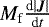 Mathematical equation: $M_{\textrm{f}}\frac{\textrm{d}|\boldsymbol{J}|}{\textrm{d}t}$