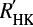 $ R_{\text{HK}}^{\prime} $