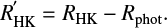 $ \begin{equation} R_{\text{HK}}^{'}=R_{\text{HK}}-R_{\text{phot}}. \end{equation} $