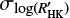 $ \sigma_{\log(R^\prime_{\rm HK})} $