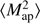 $ \left\langle {M_{{\mathrm{ap}}}^2} \right\rangle $