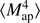 $ \left\langle {M_{{\mathrm{ap}}}^4} \right\rangle $