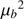 $ \mu_{b}^{2} $