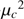 $ \mu_{c}^{2} $