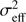 $ \sigma_{\mathrm{eff}}^{2} $