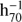 $ {\rm{h}}_{70}^{ - 1} $