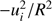 $ -u_{i}^{2}/R^{2} $