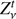 $ Z_{\nu}^{t} $