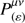 $ P^{\mu\nu}_{(\varepsilon)} $