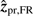 $ {\hat{\boldsymbol{z}}}_{\mathrm{pr,FR}} $
