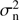 $ {\sigma_{\mathrm{n}}^{2}} $