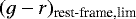 $(g-r)_{\textrm{rest-frame,lim}}$