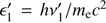$ {\epsilon}\prime_{1} = h \nu\prime_{1}/m_{\mathrm{e}}c^{2} $