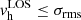 $ v^{\mathrm{LOS}}_{\mathrm{h}}\leq\sigma_{{\mathrm{rms}}} $