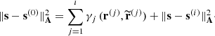 $$ \begin{aligned} \Vert \mathbf s - \mathbf s ^{(0)} \Vert ^2_\mathbf{A } = \sum ^{i}_{j=1} \gamma _j \,(\mathbf r ^{(j)},\widetilde{\mathbf{r }}^{(j)}) + \Vert \mathbf s - \mathbf s ^{(i)} \Vert ^2_\mathbf{A }\cdot \end{aligned} $$