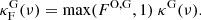 $$ \begin{aligned} \kappa _{\mathrm{F} }^{\mathrm{G} }(\nu )=\max (F^{\mathrm{O,G} },1)~\kappa ^{\mathrm{G} }(\nu ). \end{aligned} $$