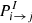 $ P^{I}_{i \rightarrow j} $