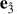 $ \mathbf{e}_{\hat{3}} $