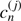 $ c_{n}^{\left(j\right)} $