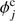 $ \phi_{j}^{\mathrm{c}} $