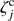 $ \zeta_{j}^{\mathrm{c}} $