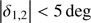 $$ \begin{aligned} \left|\delta _{1,2}\right|&<5\,{\mathrm{deg} }\end{aligned} $$