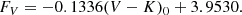 $$ \begin{aligned} F_V = -0.1336 (V-K)_0 + 3.9530. \end{aligned} $$