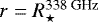 $r=R^{\textrm{338~GHz}}_{\star}$