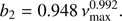 $$ \begin{aligned}&b_2 = 0.948\,\nu _{\rm max}^{0.992} . \end{aligned} $$