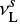 $ \nu^s_{\rm L} $