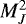 Mathematical equation: $M^2_J$