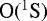 Mathematical equation: $\textrm{O}(^1\textrm{S})$