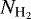 Mathematical equation: ${N_{\textrm{H}_{2}}}$