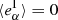 Mathematical equation: $ \langle e_\alpha ^{\rm{I}}\rangle = 0 $