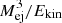 $ M_{{\rm{ej}}}^3/{E_{{\rm{kin}}}} $