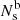 $ N_{\mathrm{s}}^{\mathrm{b}} $