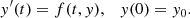 $$ \begin{aligned} y^\prime (t) = f(t,y), \quad y(0) = y_0. \end{aligned} $$