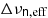 $ \overline{ \Delta \nu_{\mathsf{n},\mathrm{eff}}} $