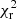 $ \chi _{\rm{r}}^2 $
