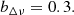 $$ \begin{aligned}&b_{\Delta \nu }= 0.3. \end{aligned} $$