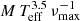 $ M\,T_{{\rm eff}}^{3.5}\,\nu_{{\rm max}}^{-1} $