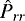 Mathematical equation: $\hat{P}_{rr}$