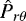 Mathematical equation: $\hat{P}_{r\theta}$