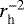 Mathematical equation: $r_{\textrm{h}}^{-2}$