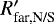 Mathematical equation: $R_{\textrm{far,N/S}}'$