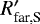 Mathematical equation: $R_{\textrm{far,S}}'$