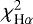 Mathematical equation: $\chi^2_{\textrm{H}\alpha}$
